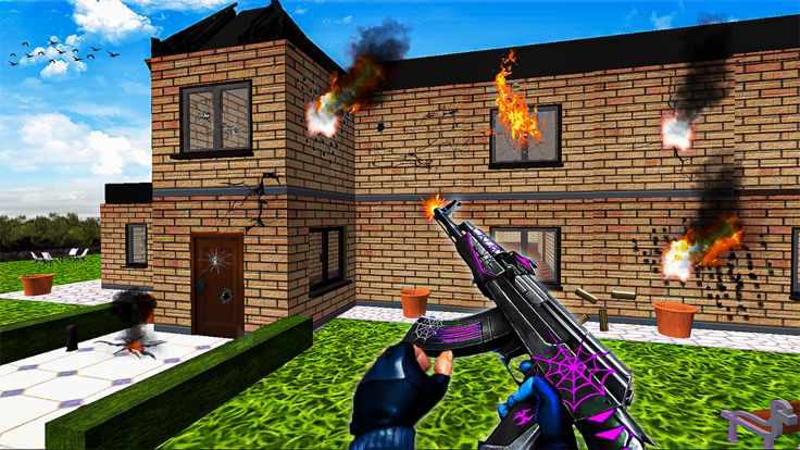 可怕的房屋破坏游戏截图