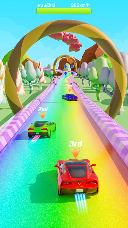 车祸特技赛车大师: Car Crash Stunt Race游戏截图