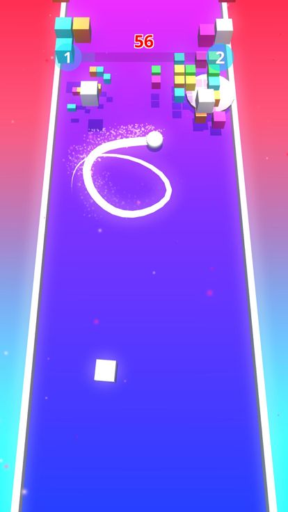 球洞大作战 - 黑洞吞噬炫彩公路游戏截图