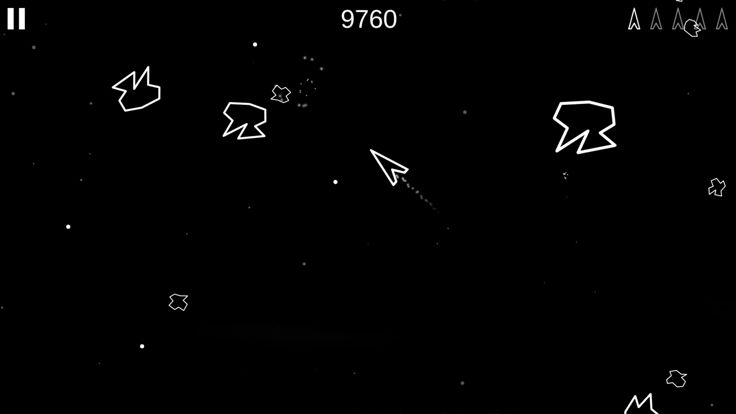 Asteroids -retro space shooter游戏截图