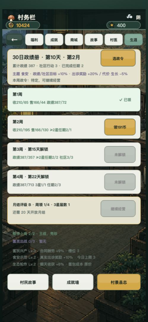 毒菇不许出村游戏截图