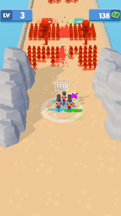 Hard War Run游戏截图