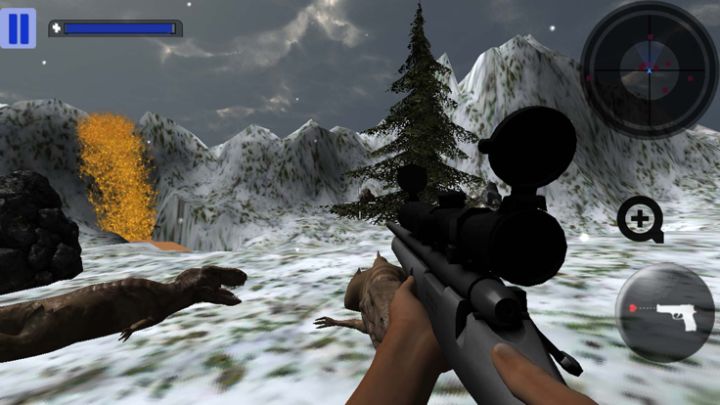 Dino Hunting Sniper 3D游戏截图