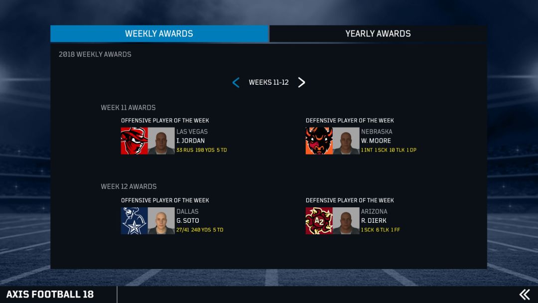 Axis Football 2018游戏截图