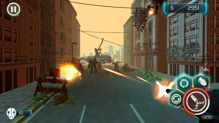 僵尸收割者3D: 死亡恐怖来袭游戏截图