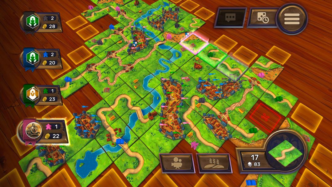 Carcassonne - Tiles & Tactics游戏截图