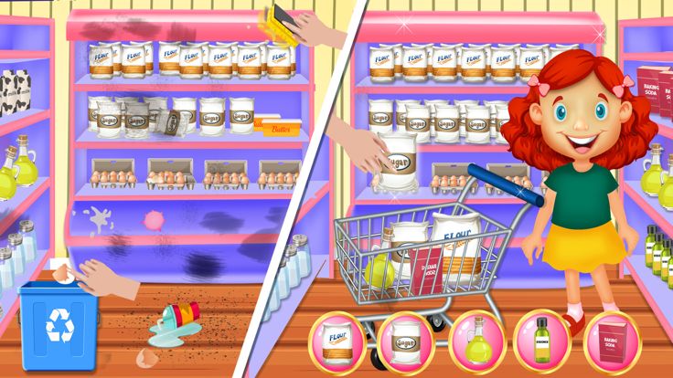 生日巧克力蛋糕游戏截图