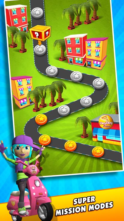 Subway Scooter : Race Game 3D游戏截图