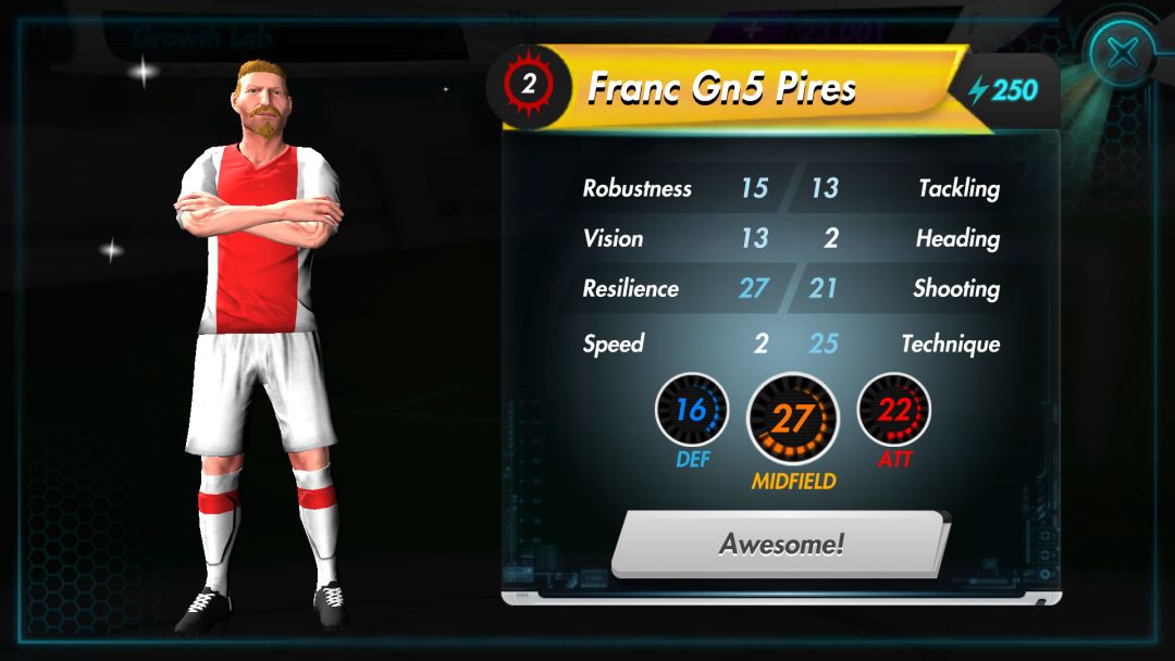 Futuball - Future Football Manager Game游戏截图