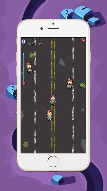 Tap Tap Pixel Zombies 杀僵尸游戏截图