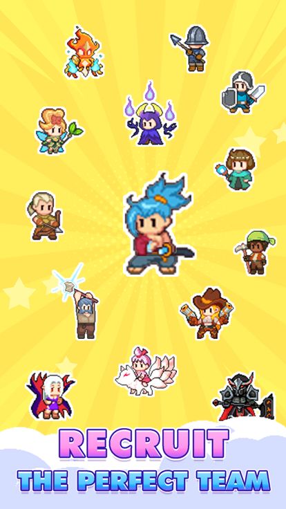 Guardian War: RPG Pixel Games游戏截图