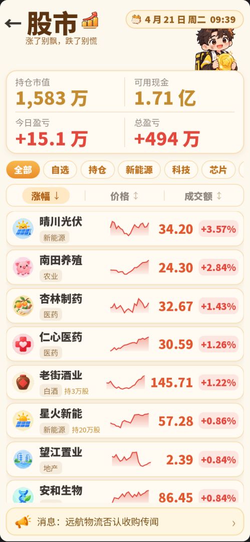 来财：中了 3.8 亿怎么花游戏截图