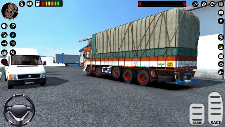 Indian Cargo Truck Driving 3D游戏截图