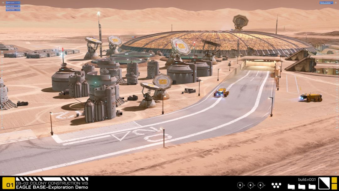 Project Eagle: A 3D Interactive Mars Base游戏截图