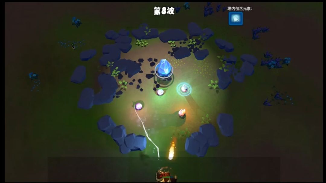 星火之塔:元素守护者的光辉征途与黑暗势力的终极对决游戏截图