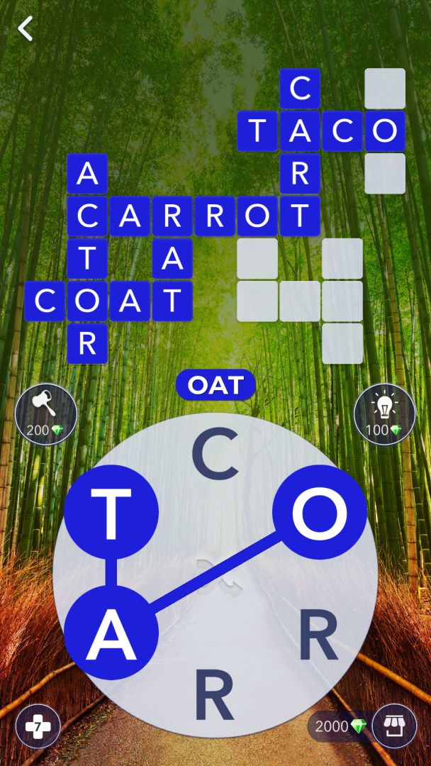 Words of Wonders：用于连接词汇的填字游戏游戏截图