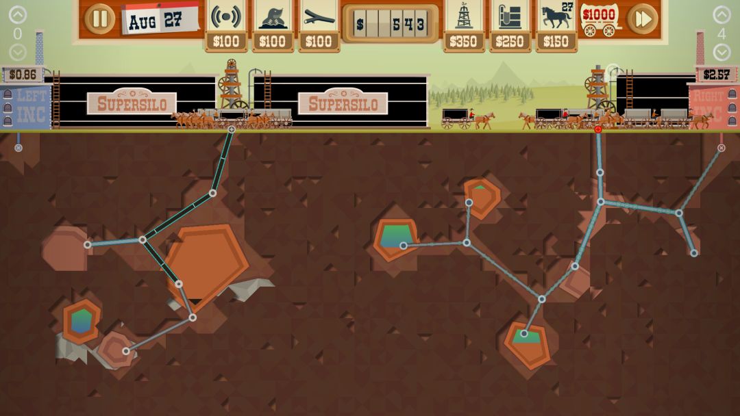 石油大亨 石油骚动游戏截图