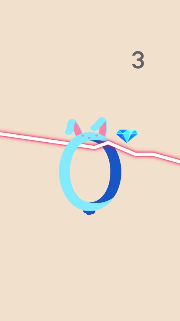 跳动的圆圈游戏截图