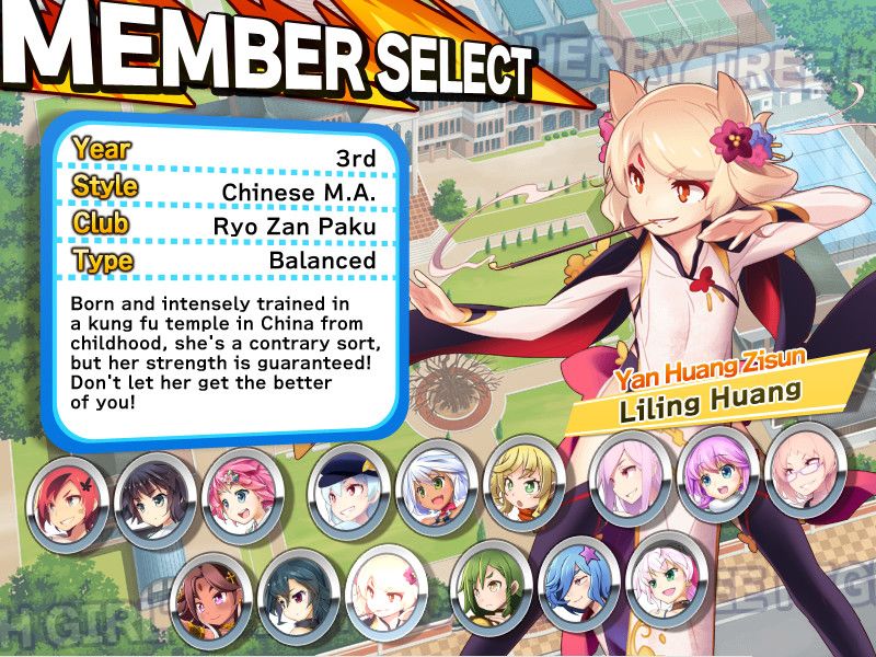 Cherry Tree High Girls' Fight游戏截图