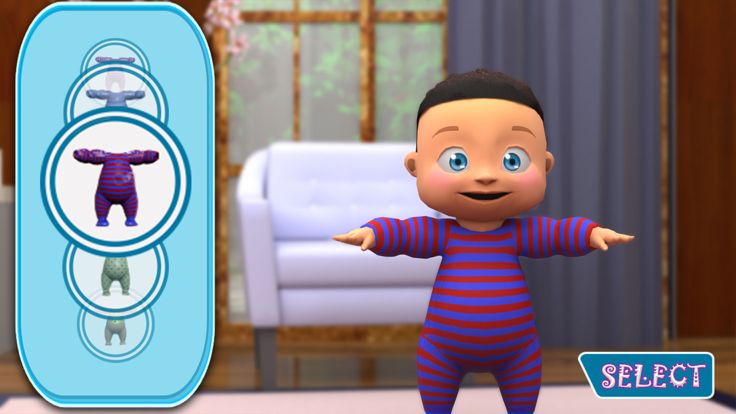 新生婴儿学步车日托游戏截图