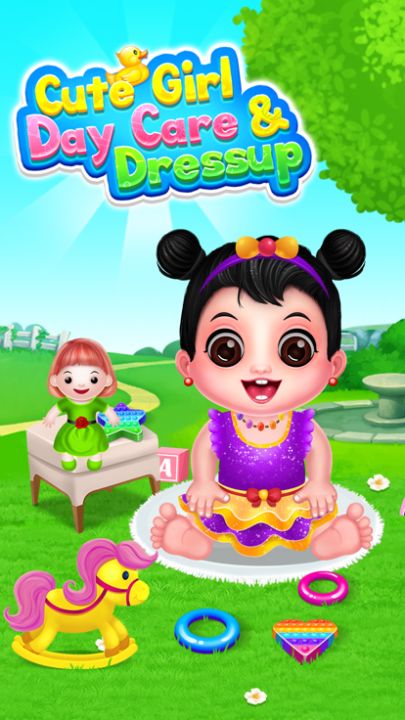 Cute Girl Daycare & Dress up游戏截图
