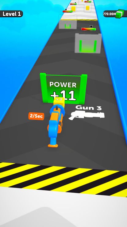 Cube Shot Run游戏截图