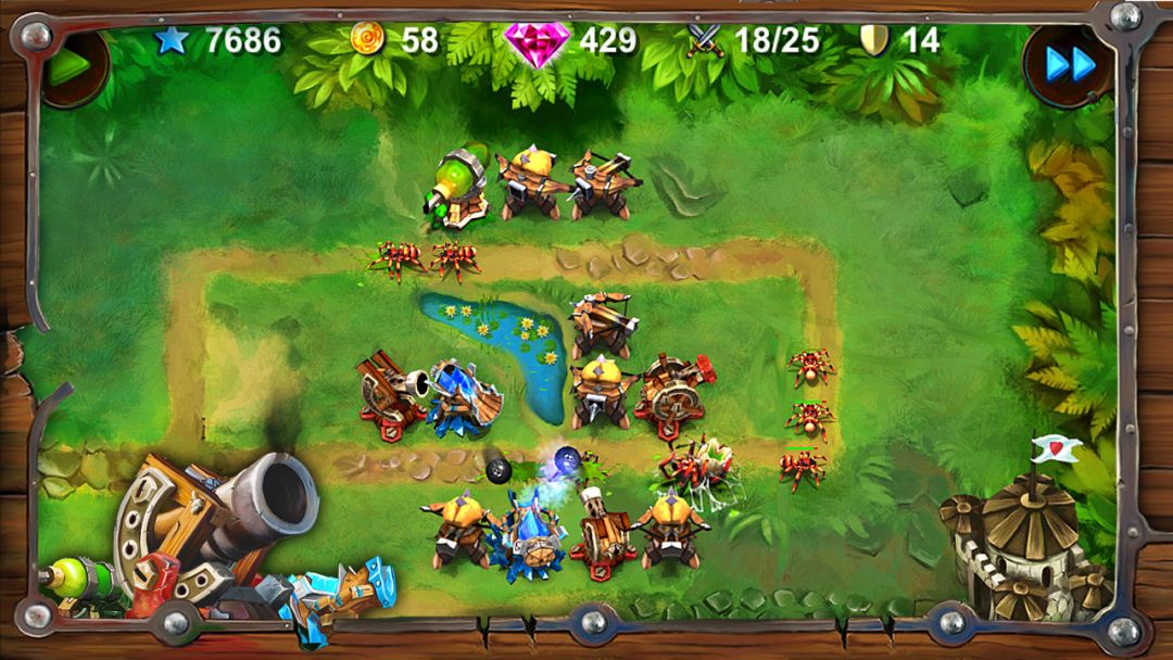 Goblin Defenders: Steel‘n’ Wood游戏截图