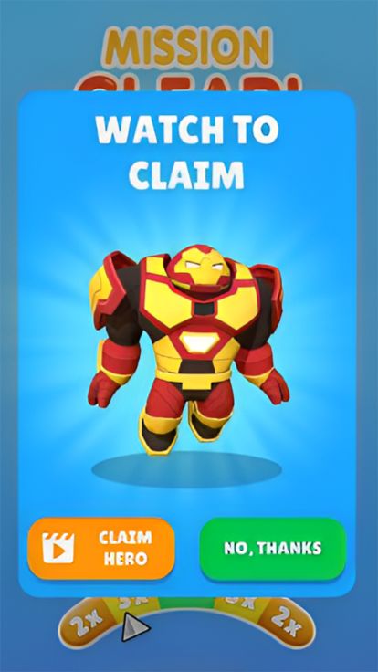 Idle Macho Superhero Clash War游戏截图