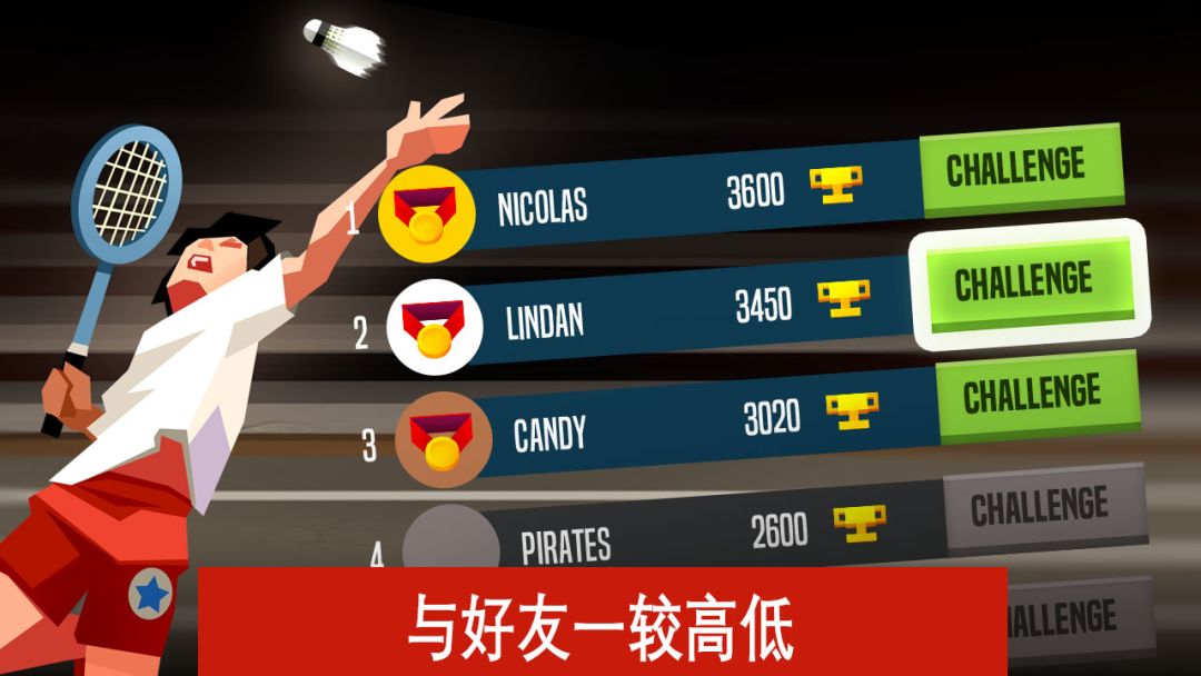 羽毛球高高手游戏软件 1.1.3023游戏截图