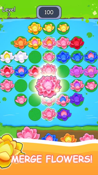 Flower Match Merge游戏截图