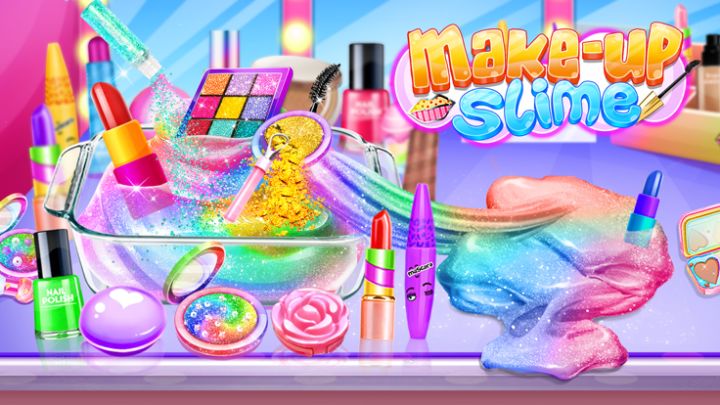 Makeup Slime - Glitter Fun游戏截图