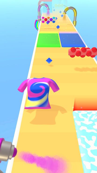 Clothes Coloring Run游戏截图