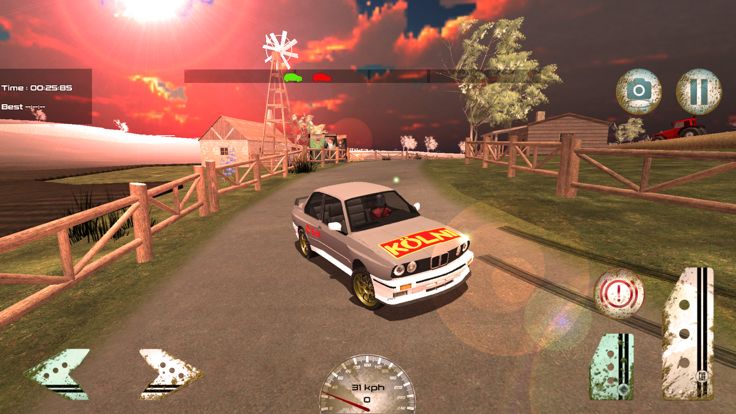 Rally Drive Simulator游戏截图