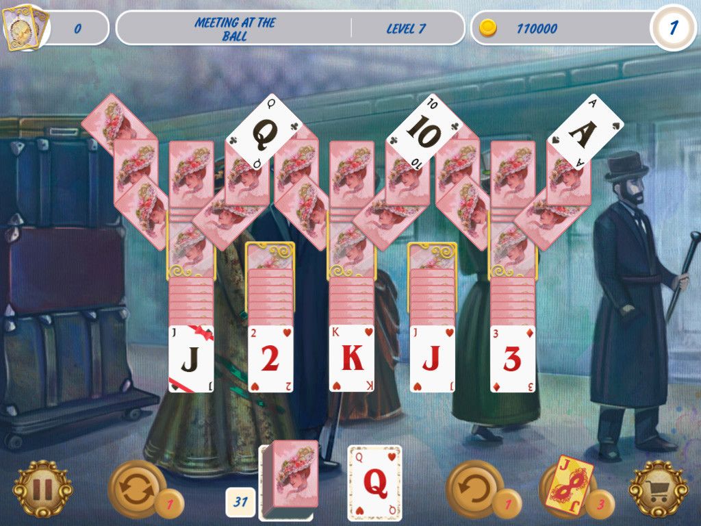 Solitaire Victorian Picnic 2游戏截图