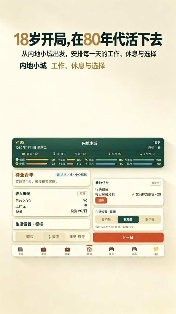 穿越80年代游戏截图