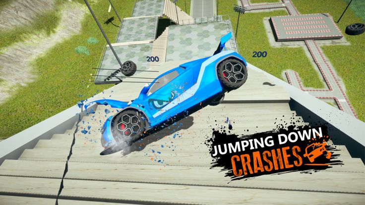 Car Crash Sim: Death Stairs游戏截图