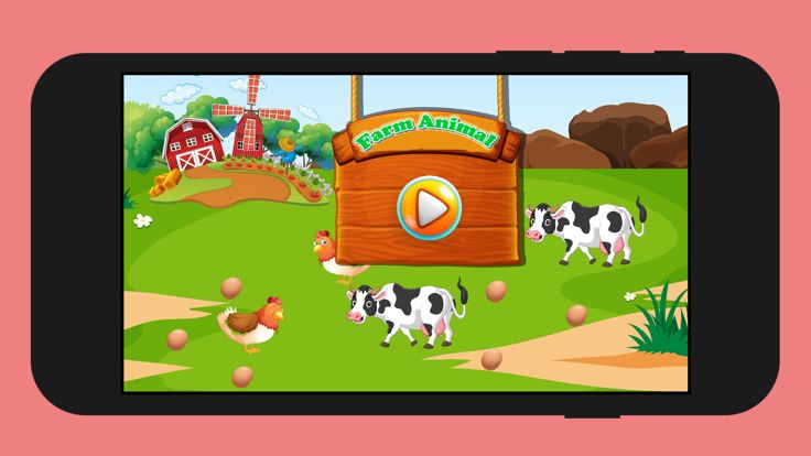 Farm Animal Chicken Cow游戏截图