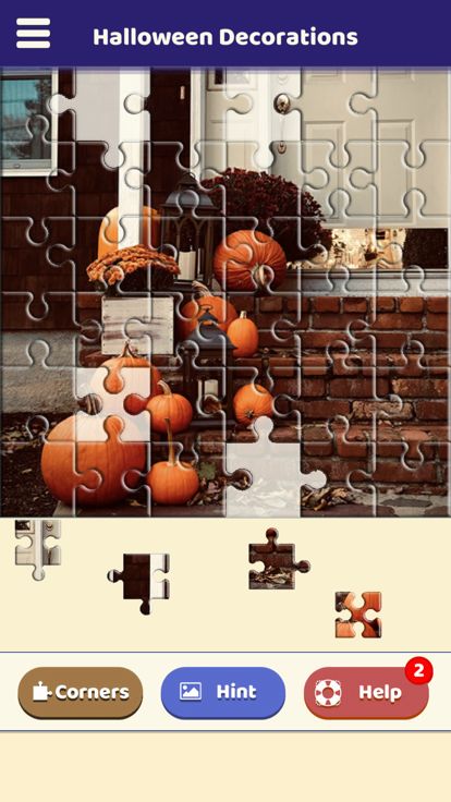 Halloween Decorations Puzzle游戏截图