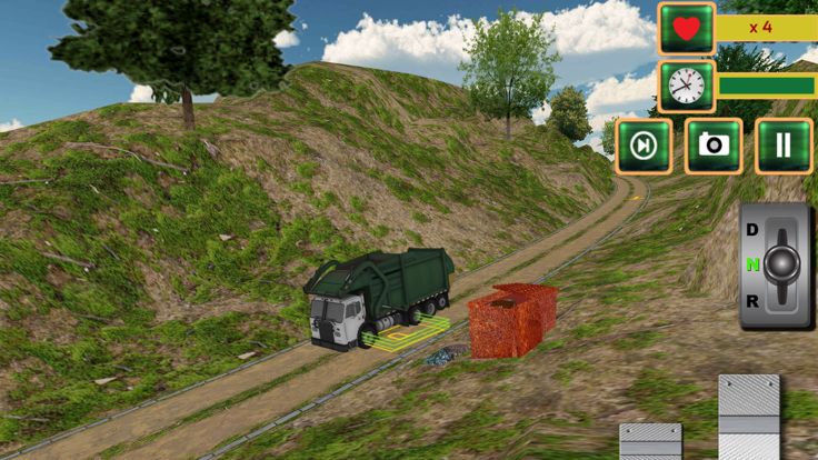 Off Road Garbage Truck 3D游戏截图
