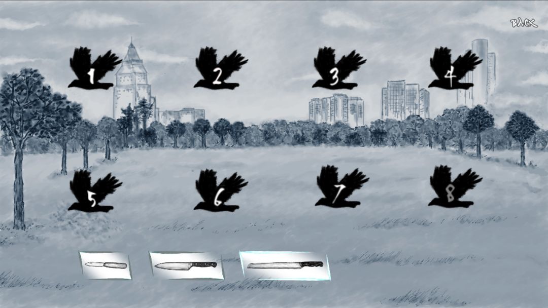 杀死僵尸鸟游戏截图