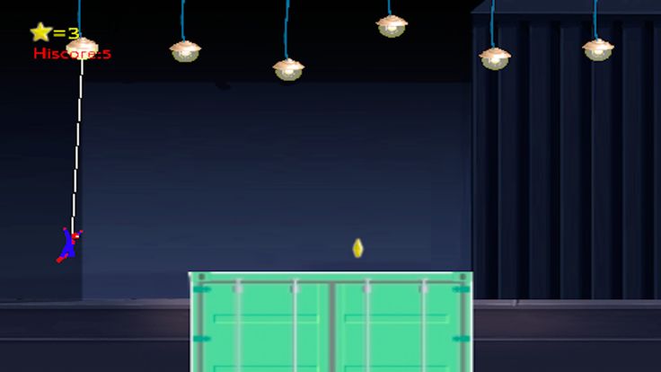 蜘蛛短跑绳秋千游戏截图