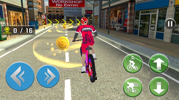 BMX Bicycle Race Cycling Stunt游戏截图