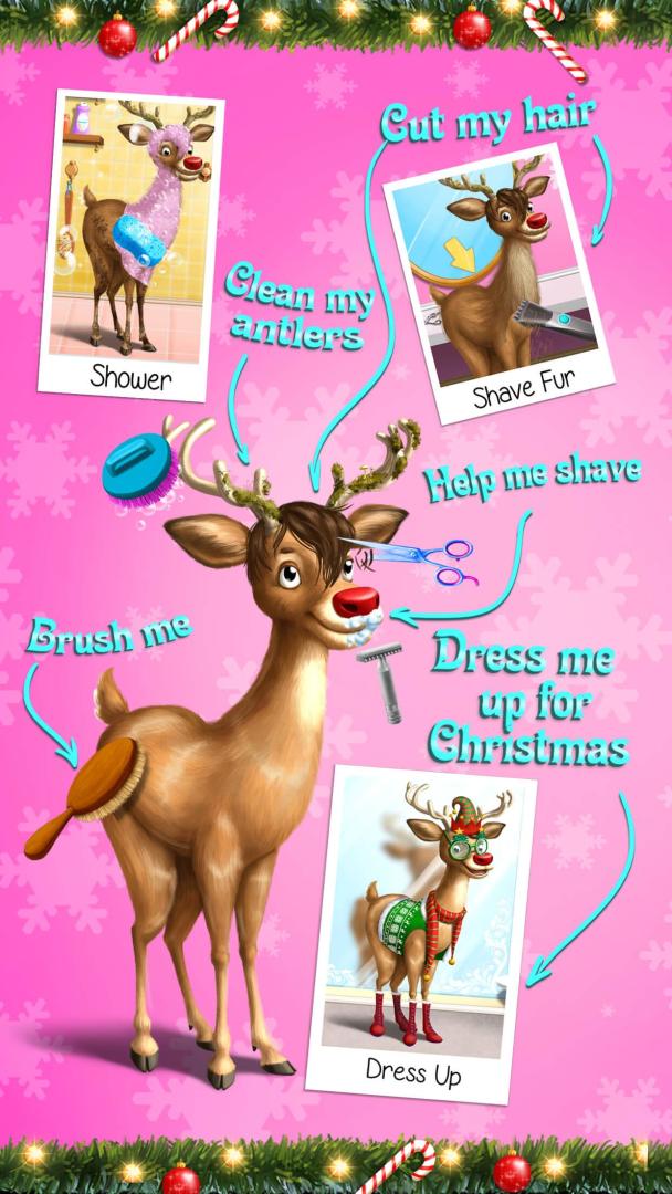 Christmas Animal Hair Salon游戏截图
