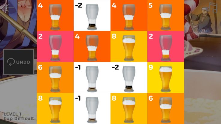 倒满杯子游戏截图