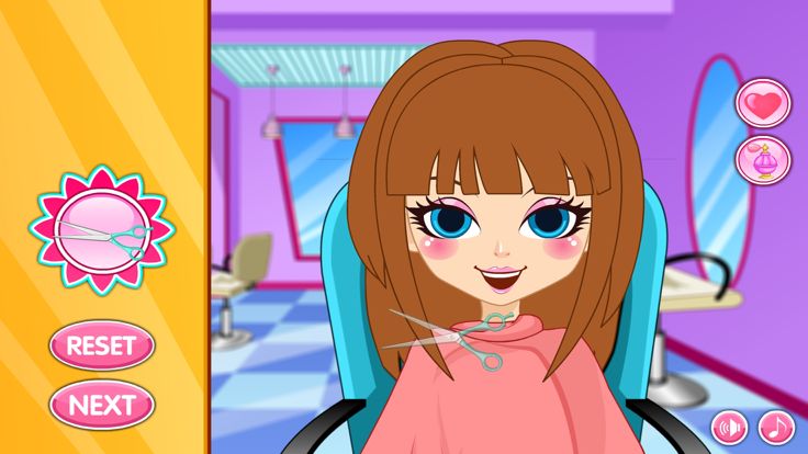 时尚发型(hair salon)游戏截图