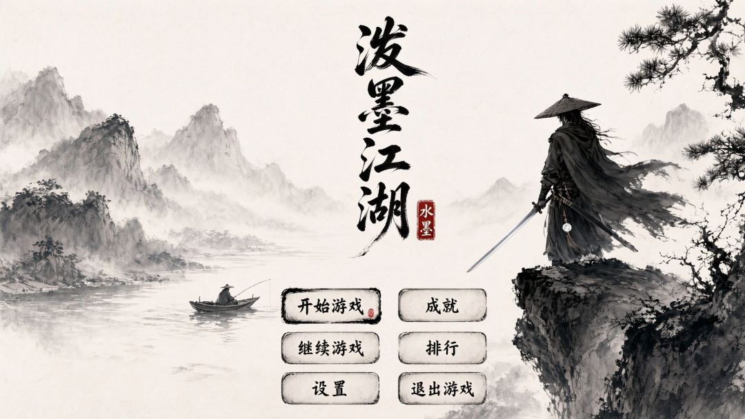 泼墨江湖游戏截图
