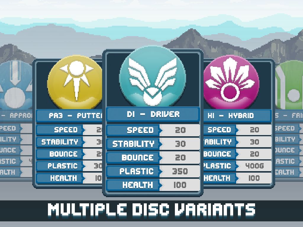 Pixel Disc Golf 2游戏截图