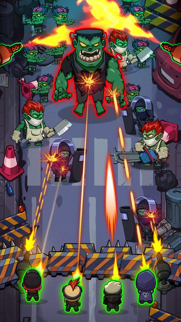 僵尸放置防御游戏截图