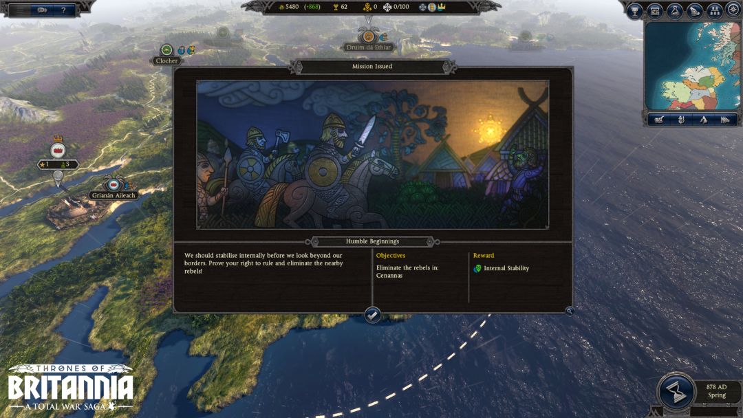 A Total War Saga: THRONES OF BRITANNIA游戏截图