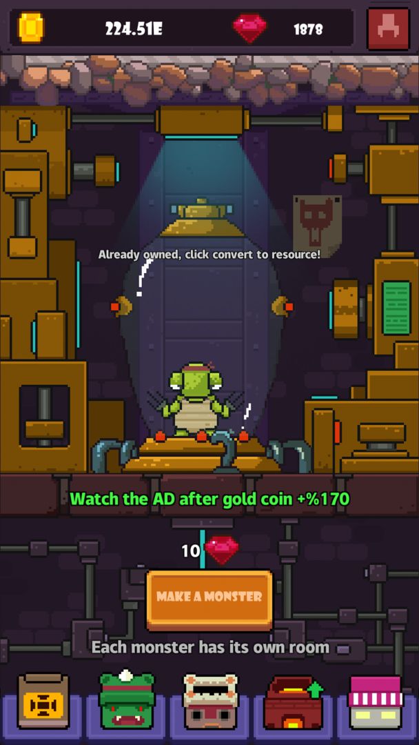 怪物商店游戏截图